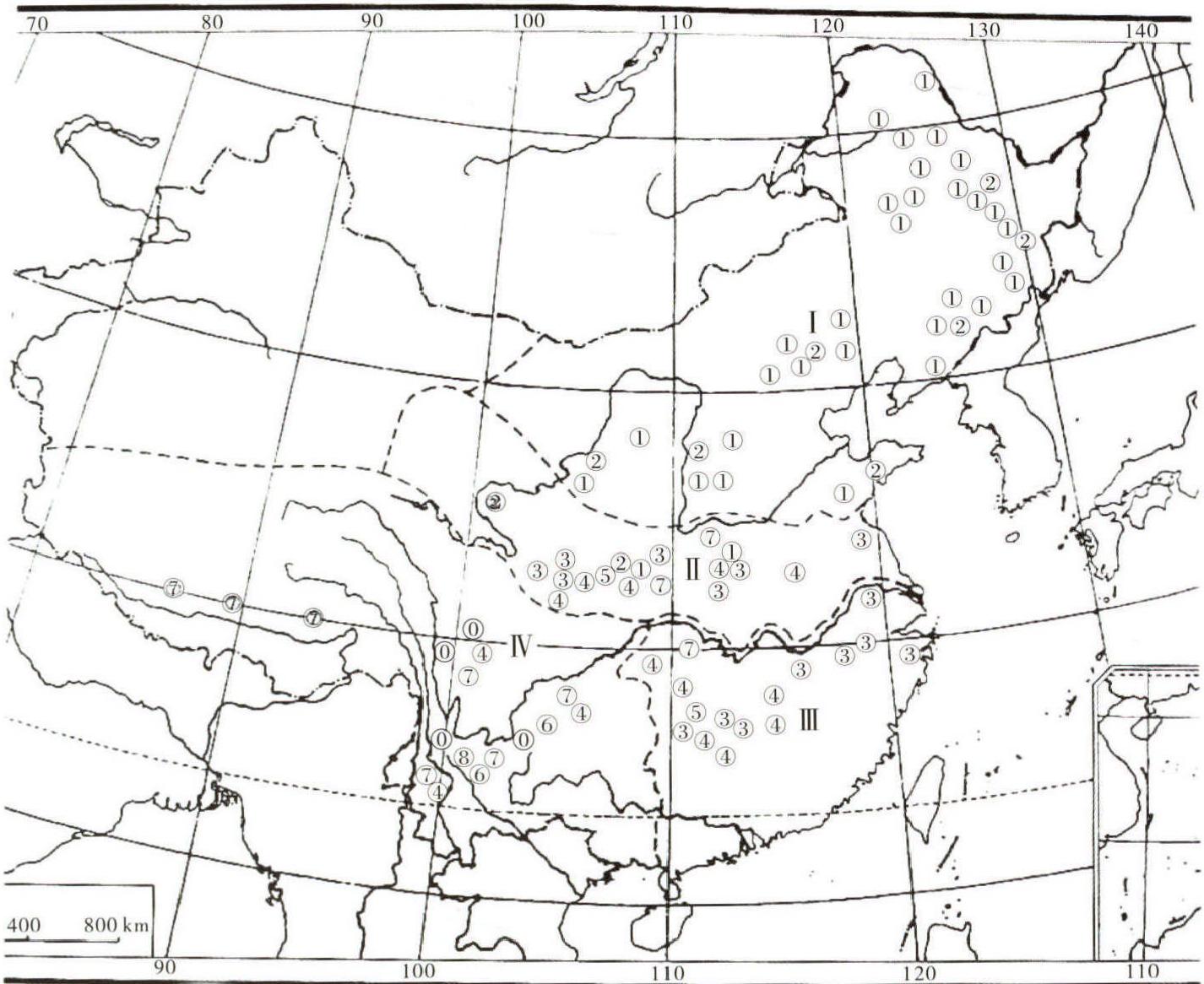 一、中国原产榛属植物种群